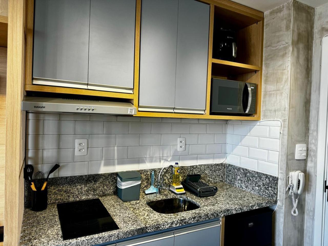 Charmoso Studio No Bras Com Piscina - Metro Bras São Paulo Eksteriør bilde